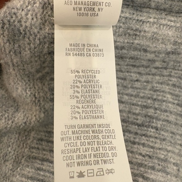 Aerie - Oversized Crew Neck Sweater - Picture 6 of 6